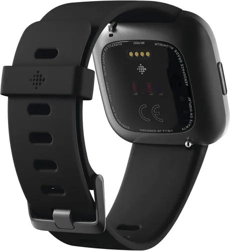 Vista 2 de Fitbit Versa 2 - Reloj inteligente de salud y fitness con frecuencia cardíaca, música, Alexa integrado, seguimiento de sueño y natación