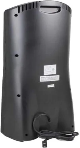Vista 2 de Calentadores de espacio Comfort Zone para uso en interiores, calentador eléctrico portátil, termostato ajustable, calor infrarrojo, calentador