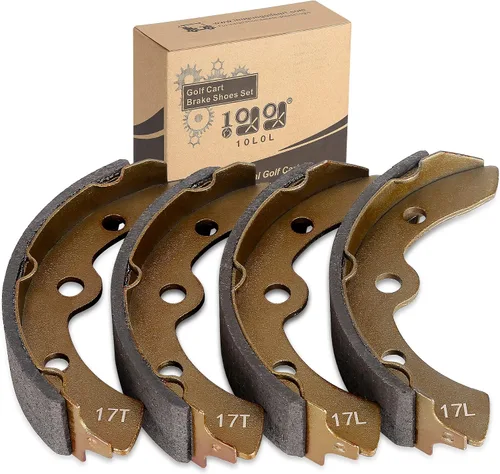 Vista 7 de 10L0L Zapatas de freno de carrito de golf para Club Car DS 1995-up, precedente 2004-up, para Yamaha G1 G2 G8 G9, EZGO 1986.5-1996, reemplaza OEM