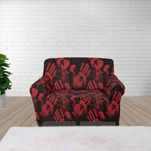 Vista 16 de ZOUTAIRONG Fundas elásticas para sofá con estampado de ramas de camuflaje 3D para sofá, funda para muebles de un solo cojín, decoración del hogar u