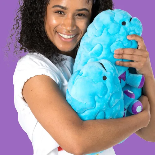 Vista 5 de Peluche de cerebro– ¡All You Need Is Lobe! - Serie I Heart Guts.
