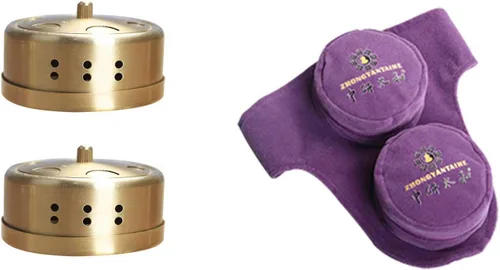 Vista 10 de Solid Wood Small moxibustion Box moxibustion Therapy