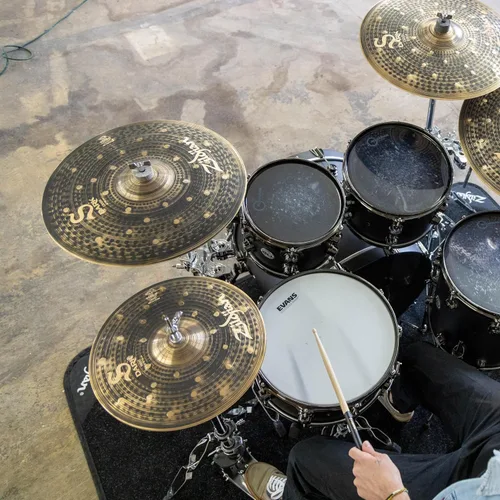Vista 3 de Zildjian S Dark - Platillos Hi-hat de 14 pulgadas
