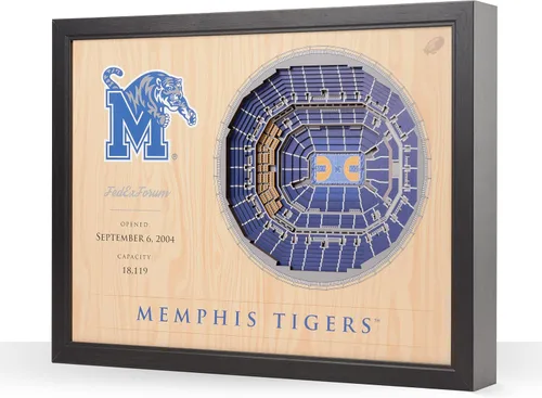 Vista 42 de YouTheFan NCAA Arte de Pared StadiumView de 25 Capas