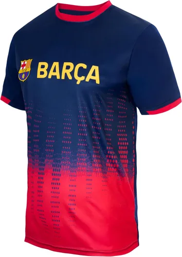 Vista 4 de Icon Sports Camiseta con licencia oficial del FC Barcelona para el Día del Juego, unisex para adultos
