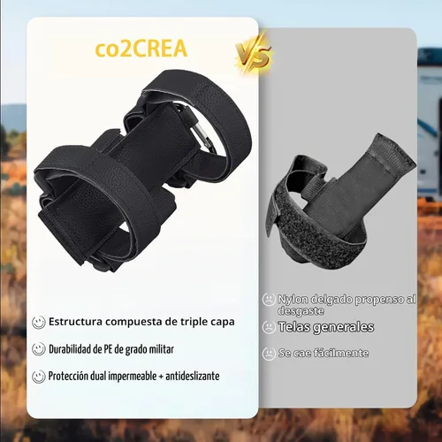 Vista 6 de co2CREA Soporte para altavoz portátil para la mayoría de los altavoces inalámbricos Bluetooth, correa ajustable para altavoces al aire libre