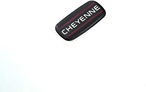 Vista 2 de 1 pieza de repuesto para pilar de techo con logotipo de Cheyenne para Silverado Chevrolet 88-07 (negro rojo cromado)