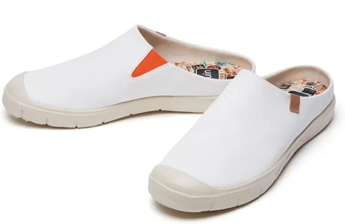 Vista 5 de UIN Mocasines para hombre ligeros cómodos para caminar informales para el hogar sin cordones pintados artísticamente cádiz