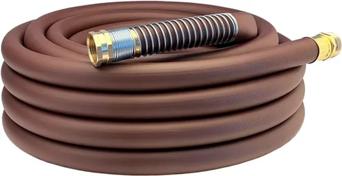 Vista 26 de Wiseflow Leader Hose Manguera de agua resistente de 3 x 5/8 pulgadas con accesorios de latón macho a hembra, extensor de manguera corta para carrete