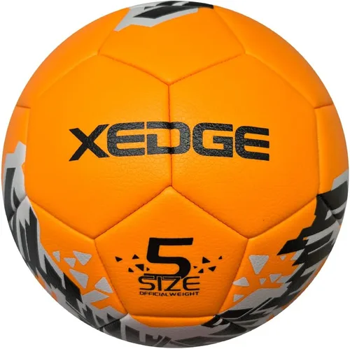 Vista 5 de XEDGE Balón de fútbol de tamaño oficial, pelota de entrenamiento de tamaño 5 para niñas, niños, jóvenes, adolescentes, adultos, cosida a máquina