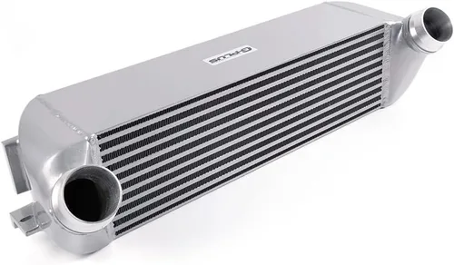 Vista 14 de G-PLUS Intercooler de sobrecarga de montaje superior de aluminio atornillado compatible con Mini Cooper 2002-2006