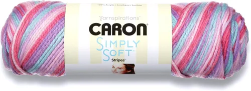 Vista 10 de Caron Simply Soft Party Lana de 3 Onzas, Rojo vivo brillante