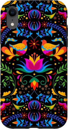 Vista 25 de Funda para iPhone 17 de Mexican Heritage Otomi Pride Love Peace Doves