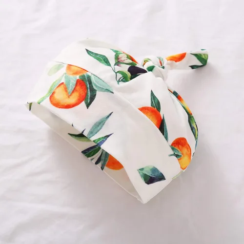 Vista 7 de Moru Vestidos de dormir de algodón para bebés y niñas de algodón orgánico Floral Kimono anudado