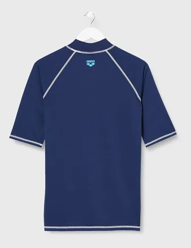 Vista 3 de Arena Men's Short Sleeves Rash Vest, Swim Shirt with Uv Sun Protetion