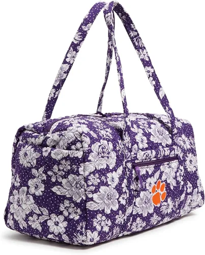 Vista 2 de Vera Bradley Women's Collegiate Large Travel Duffle Bag (Multiple Teams Available), Cotton