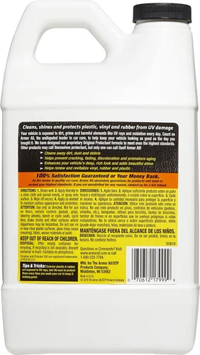 Vista 2 de Armor All 11080 Original Protectant Bomba – 8 fl. oz., Plastic