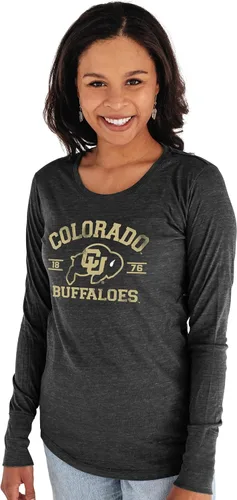 Vista 8 de Blue 84 NCAA Womens Long Sleeve T Shirt Tri-Blend Mascot