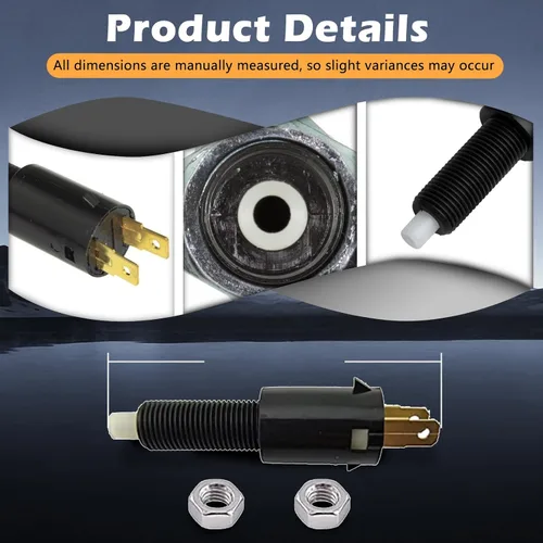Vista 6 de Interruptor de luz de freno Interruptor de lámpara compatible con Buick American Motors Cadillac Chevy Para Dodge Chrysler Ford GMC Para Jeep