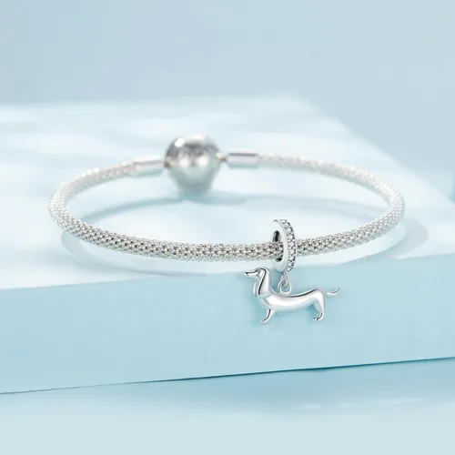 Vista 39 de Abalorios de plata de ley para pulseras, collares, familia para siempre, circonita cúbica, regalo de joyería para mujeres