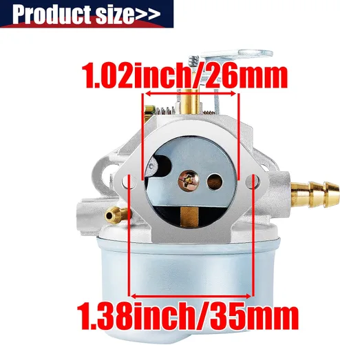 Vista 3 de Carburador QAZAKY Compatible con soplador de nieve Toro Power Max 6000 824 826 828 1028 LE LXE XL 38555 38556 38635 38640 38641 38642 38645 521