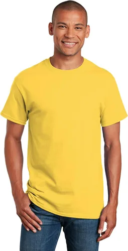 Vista 2 de Gildan Ultra Cotton G2000 Camiseta de algodón para hombre, paquete de varias
