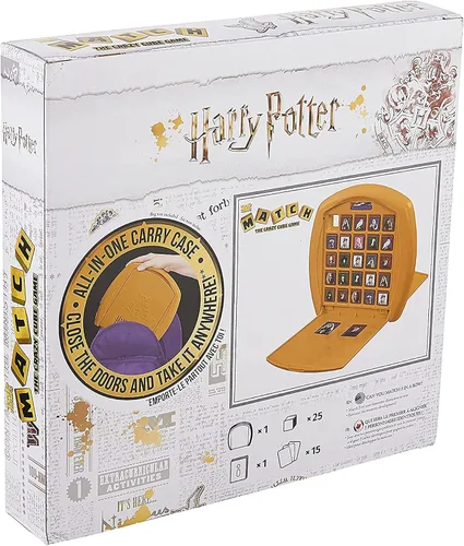 Vista 3 de Top Trumps Match Game Harry Potter - Juegos de mesa familiares para niños y adultos - Juego a juego y juego de memoria - Divertidos