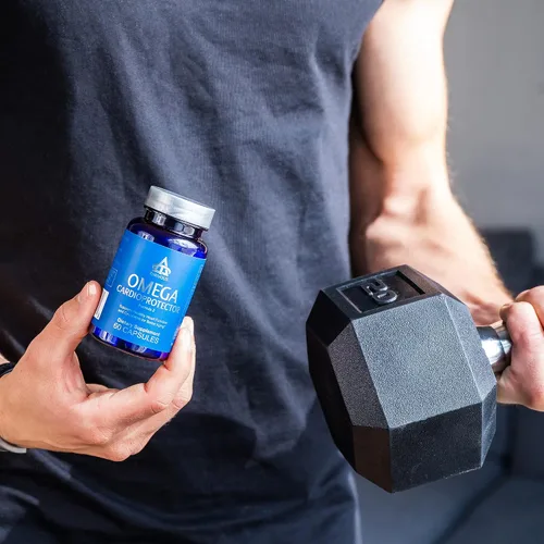 Vista 7 de Thrivous Omega Cardioprotector – Suplemento avanzado para el corazón y la circulación con AvailOm Omega-3, ajo, Gotu Kola, corteza de pino oligopina