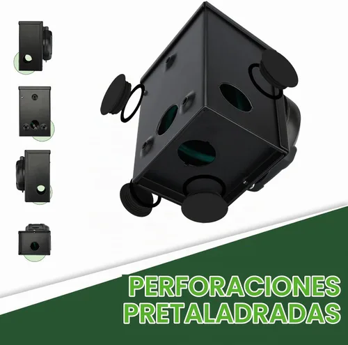 Vista 3 de Kit de emergencia de alimentación combo RVGUARD, cable de generador de 50 amperios de 15 pies y caja de entrada de corriente, cable de generador