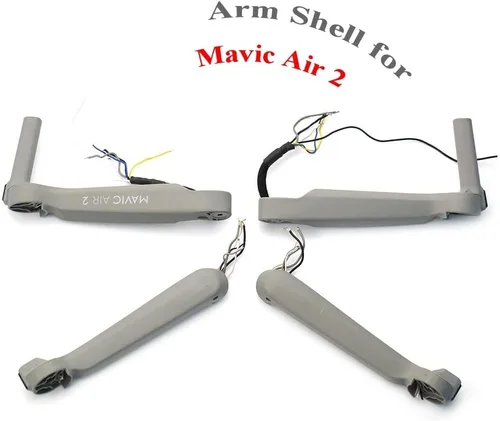Vista 2 de SeiZed Arm Shell Arm Replacement Housing Without Motor for D-JI Mavic Air 2 Repair Parts Drone Accessories (Color : 1 Set)