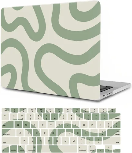 Vista 12 de Funda rígida compatible con la nueva versión MacBook Air de 15 pulgadas modelo A2941 lanzamiento 2023 con M2 y pantalla Liquid Retina, carcasa