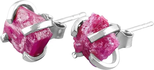 Vista 13 de AA Piedras Preciosas en Bruto Cristales de Piedras Ásperas Aretes de Perno Delicados para Mujeres, Joyería de Boda Hecha a Mano de Piedras