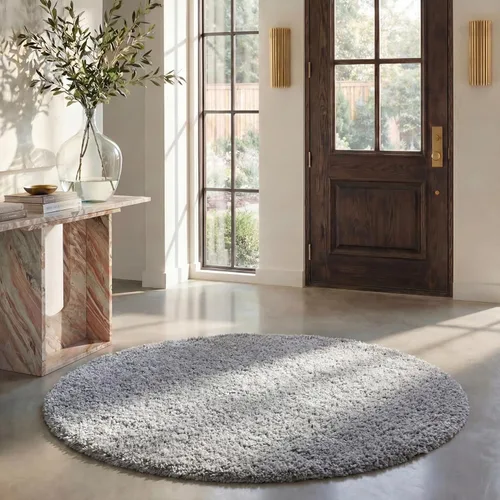 Vista 68 de SAFAVIEH Colección August Shag - Alfombra de área de 6 x 9 pies, color lila, diseño sólido, no desprende pelusa y de fácil cuidado, grosor de 1.2