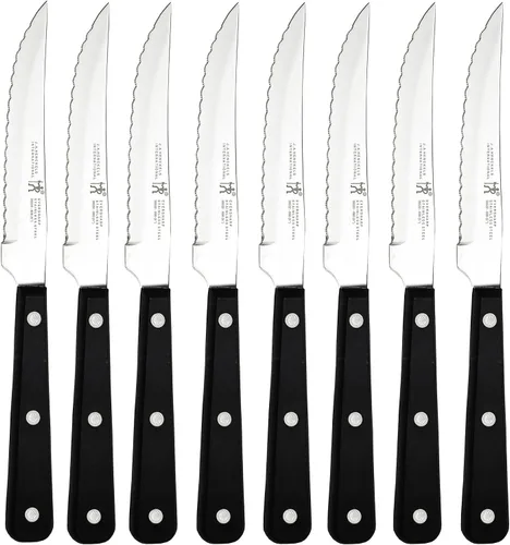 Vista 6 de HENCKELS Silvercap - Juego de 4 cuchillos para carne, acero inoxidable