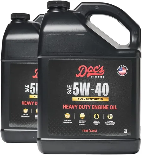 Vista 9 de Doc's Diesel 10W-30 - Aceite de motor diésel totalmente sintético de alta resistencia DOCS10W30 1 galón