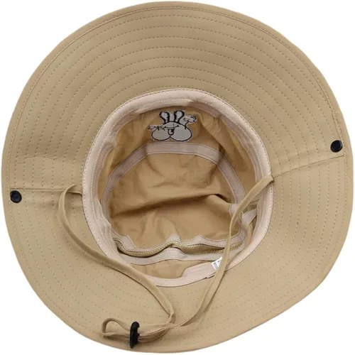 Vista 7 de Cute Bunny Bucket Hat, Funny Women Summer Wide Brim Foldable Beach Hat Outdoor Beach Floppy Sun Hat