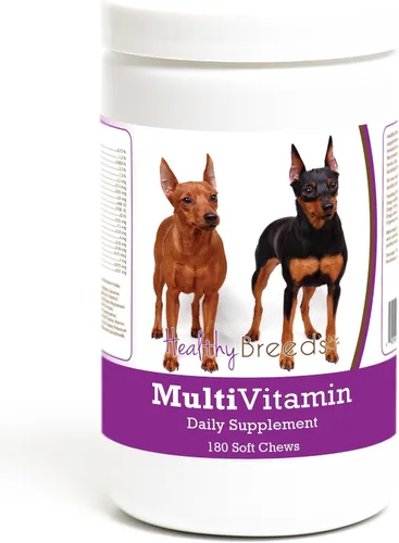 Vista 165 de Healthy Breeds Affenpinscher Multivitamínico suave masticable para perros 180