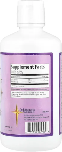 Vista 2 de Morningstar Minerals Inner Vitality, Fulvic/Húmico Minerales, 32 oz (32.0 fl oz)