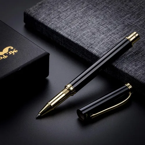 Vista 8 de Mr. Pen - Bolígrafo de lujo, barril negro, tinta negra, bolígrafo elegante, bolígrafos elegantes para hombres y mujeres, bonitos bolígrafos