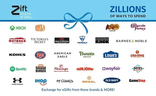 Vista 2 de Zift Zillions eGift Card