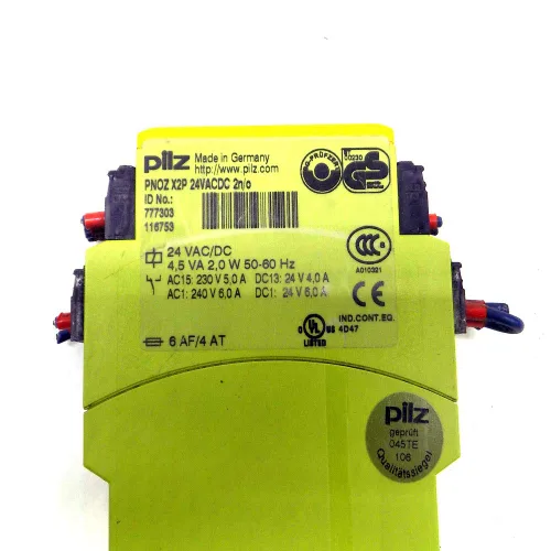 Vista 2 de Pilz Relé de seguridad PNOZ X2P 24VACDC 2n/o 777303
