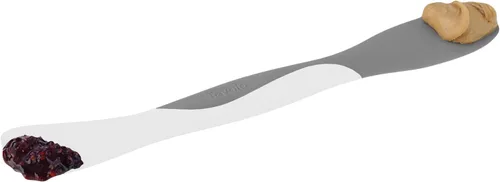 Vista 3 de Tovolo Elements Scoop and Spread - Herramienta esparcidora de sándwich de silicona grande de doble extremo con mango de nailon, sin BPA, apta
