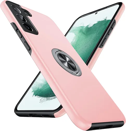 Vista 50 de Anqrp Funda para Samsung Galaxy A53 con soporte de anillo, color negro