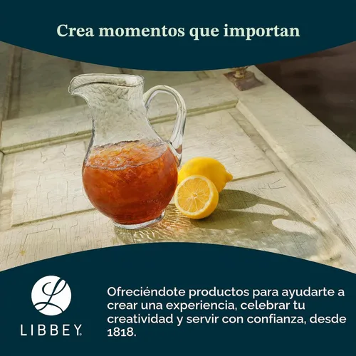 Vista 6 de Libbey Jarra de vidrio Yucatan, 86.9 onzas