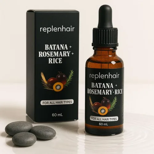 Vista 6 de Aceite de batana para el crecimiento del cabello con ricino de romero, 100% puro, orgánico, prensado en frío, sin refinar de Honduras por Dr. Sebi