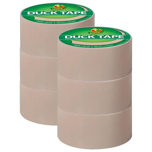 Vista 18 de Cinta adhesiva Duck Brand Duck de color, 6 rollos, Rosa bebé (240976_C)
