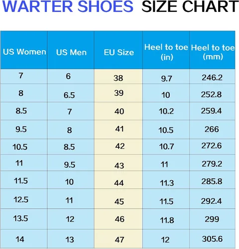 Vista 7 de Zapatos de agua para hombre y mujer, secado rápido, descalzo, natación, playa, zapatos acuáticos, surf, buceo, canotaje, senderismo, vela, kayak