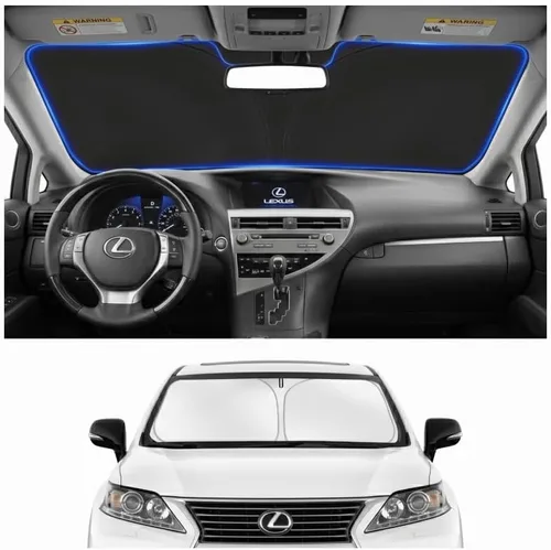 Vista 61 de Parasol para parabrisas para BMW X1 E84 2016-2024 2025, accesorios – Cubierta de parasol para parabrisas de ventana delantera, ajuste personalizado