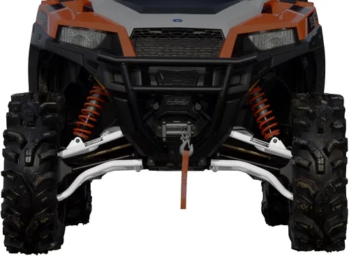 Vista 11 de SuperATV - Brazos en A arqueados resistentes para Polaris General 1000 (2016) - 1.5" de desplazamiento - Negro
