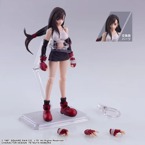 Vista 7 de Square Enix Final Fantasy VII: Tifa Lockhart Bring Arts Figura de acción de 5.35 pulgadas
